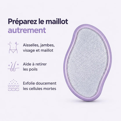 Gomme dépilatoire en cristal Bleame